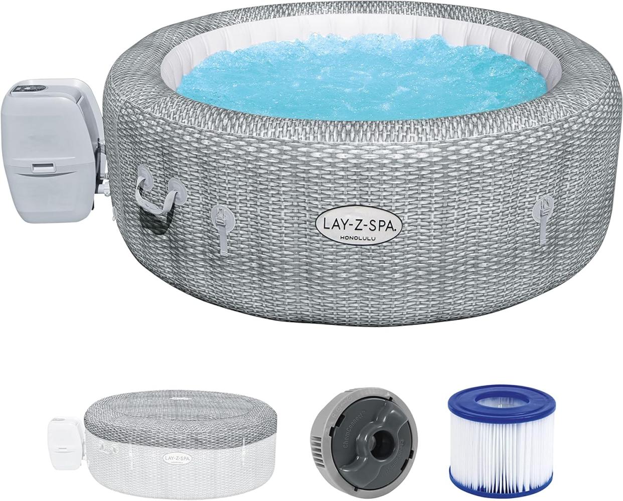 LAY-Z-SPA® Whirlpool Honolulu AirJet™ Ø 196x71 cm, rund Bild 1