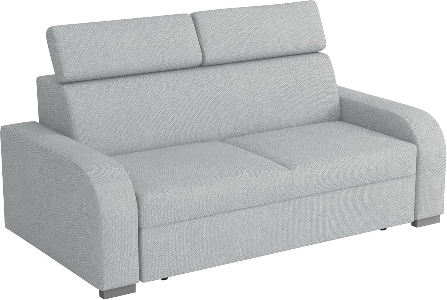 Sofa Apollo 3, Einstellbare Kopfstützen (Farbe: Crown 17) Bild 1