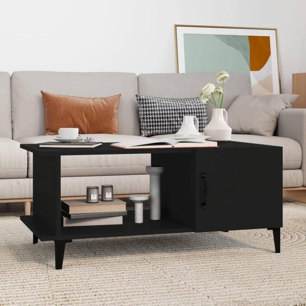 Couchtisch Schwarz 90 x 50 x 40 cm Holzwerkstoff [812754] Bild 1