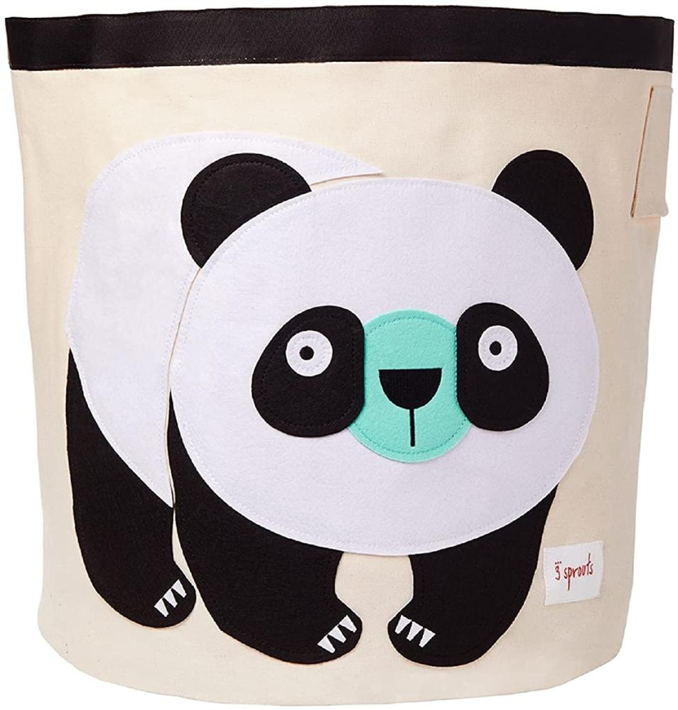 3 Sprouts - Aufbewahrungskorb Panda Bild 1