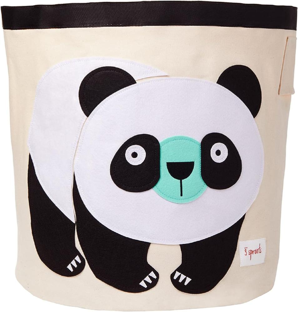 3 Sprouts - Aufbewahrungskorb Panda Bild 1