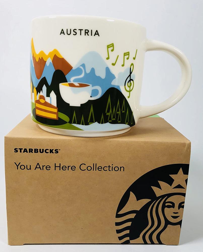 Starbucks City Mug You Are Here Collection Austria Österreich Kaffeetasse Coffee Cup Bild 1