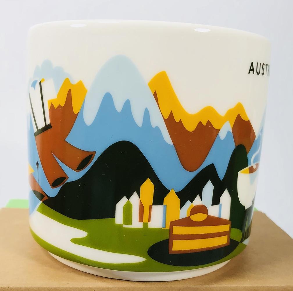 Starbucks City Mug You Are Here Collection Austria Österreich Kaffeetasse Coffee Cup Bild 1