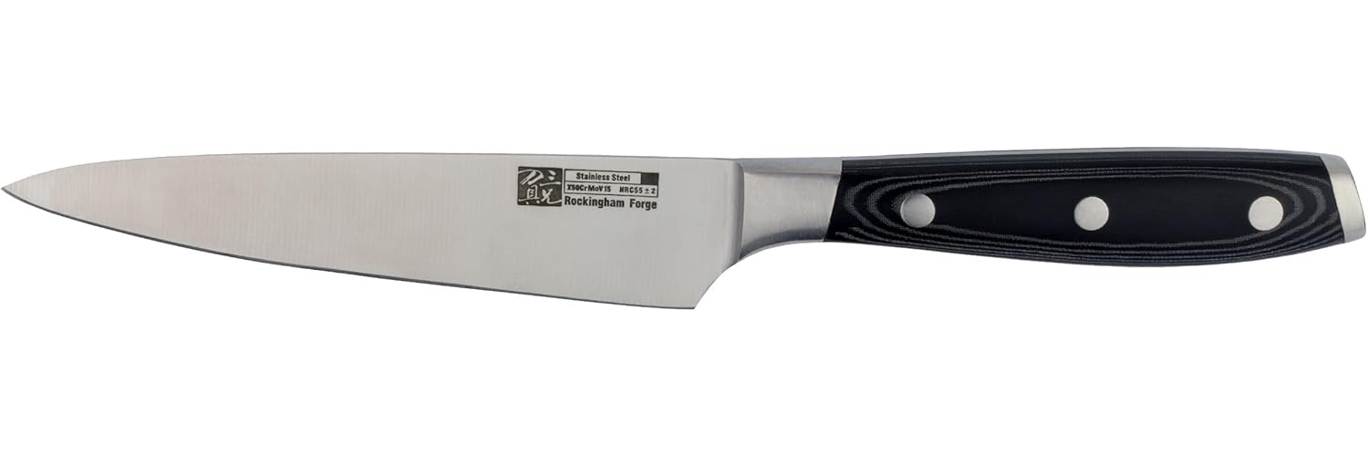 Rockingham Forge RF-9114 Allzweckmesser, Edelstahl, Micarta Handle, 5'' Bild 1