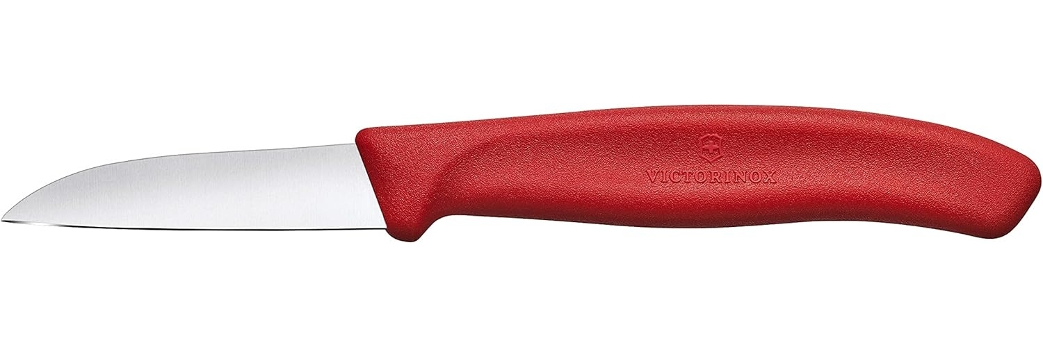 Victorinox Swiss Classic Gemüsemesser Gerader Schnitt 6 cm Rot Bild 1