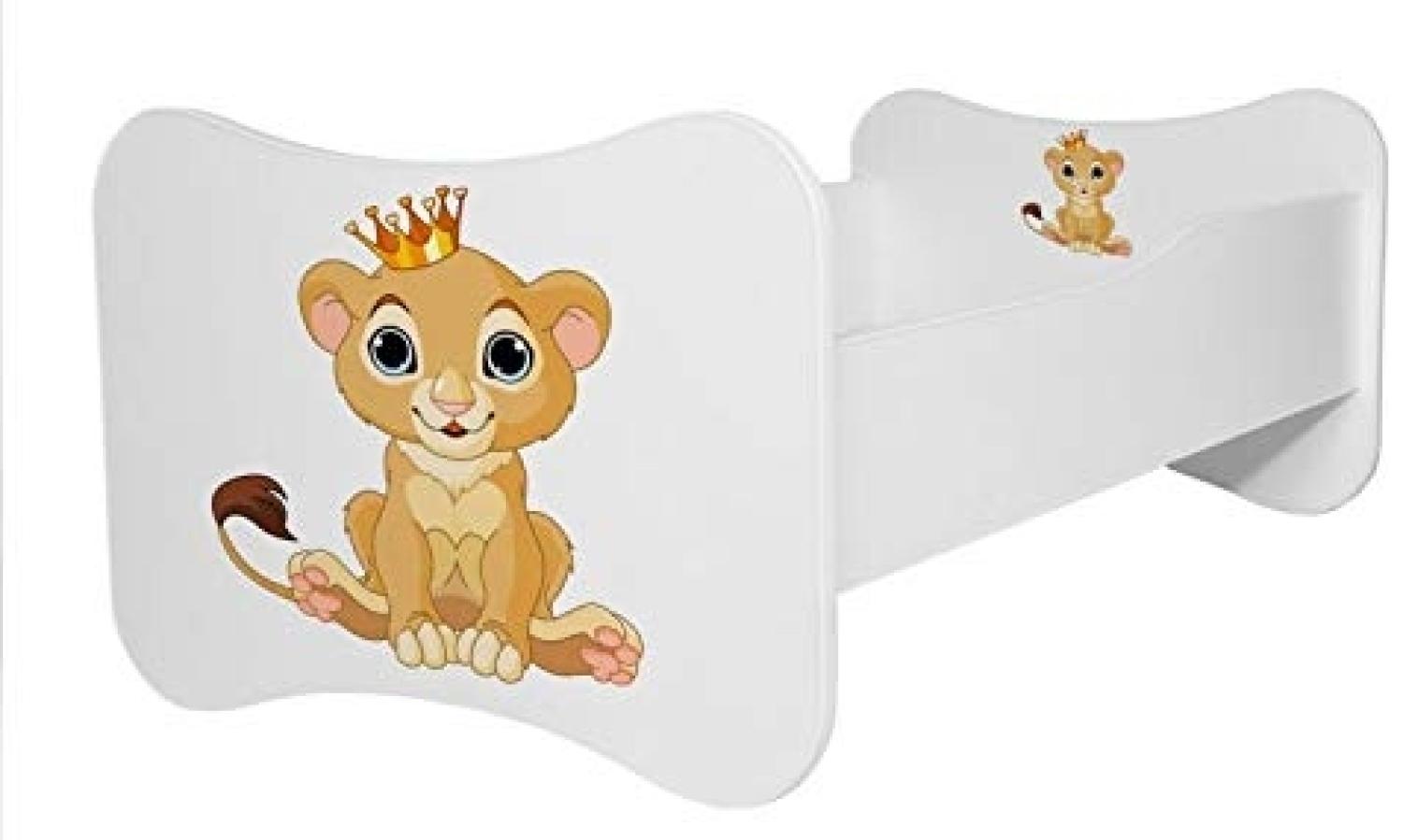 Angelbeds 'Mati Mati' Kinderbett 80x160 cm, Motiv 3, mit Lattenrost und Matratze Bild 1
