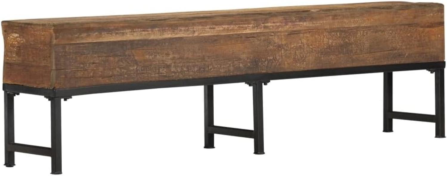 vidaXL Sitzbank 160 cm Recyceltes Massivholz Bild 1