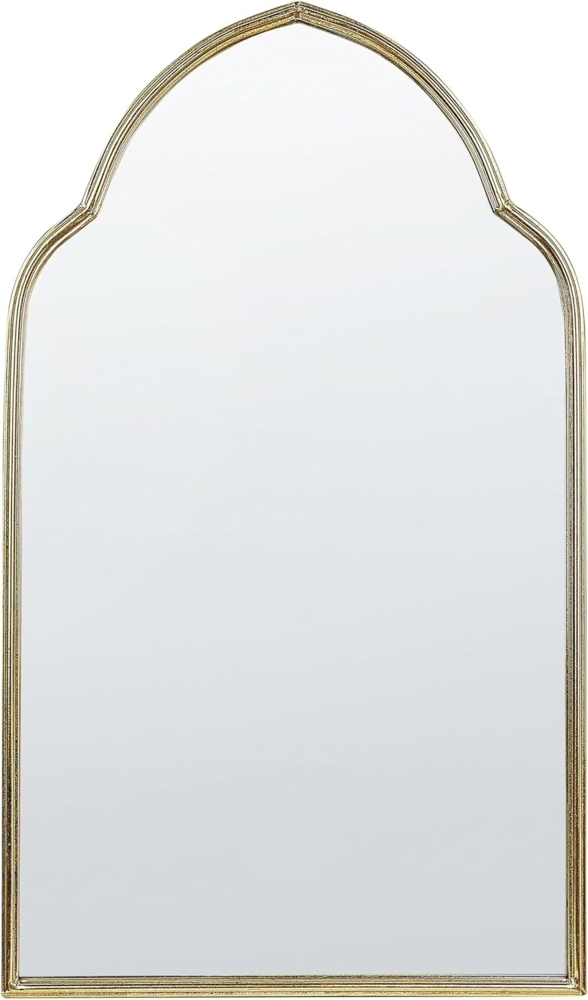 Wandspiegel ACONCHI 54 cm 100 cm Metall Gold Bild 1