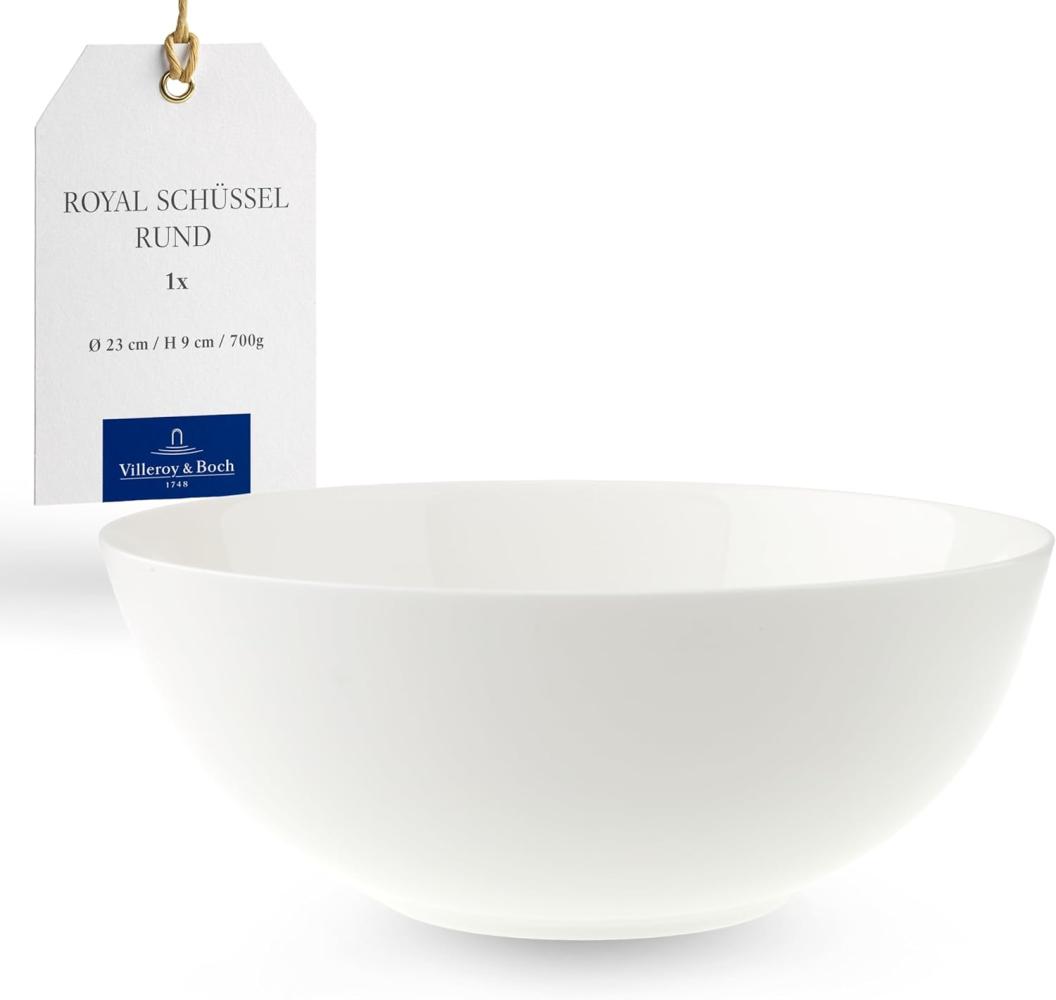 Schüssel rund Royal 23 cm Villeroy und Boch Schüssel - Mikrowelle geeignet, Spülmaschinenfest Bild 1