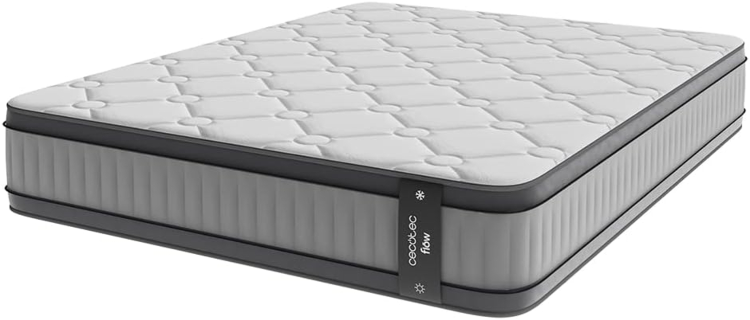 Cecotec Flow 8900 Hybrid 140x200 Mattress, Memory Foam, 140x200 cm Bild 1