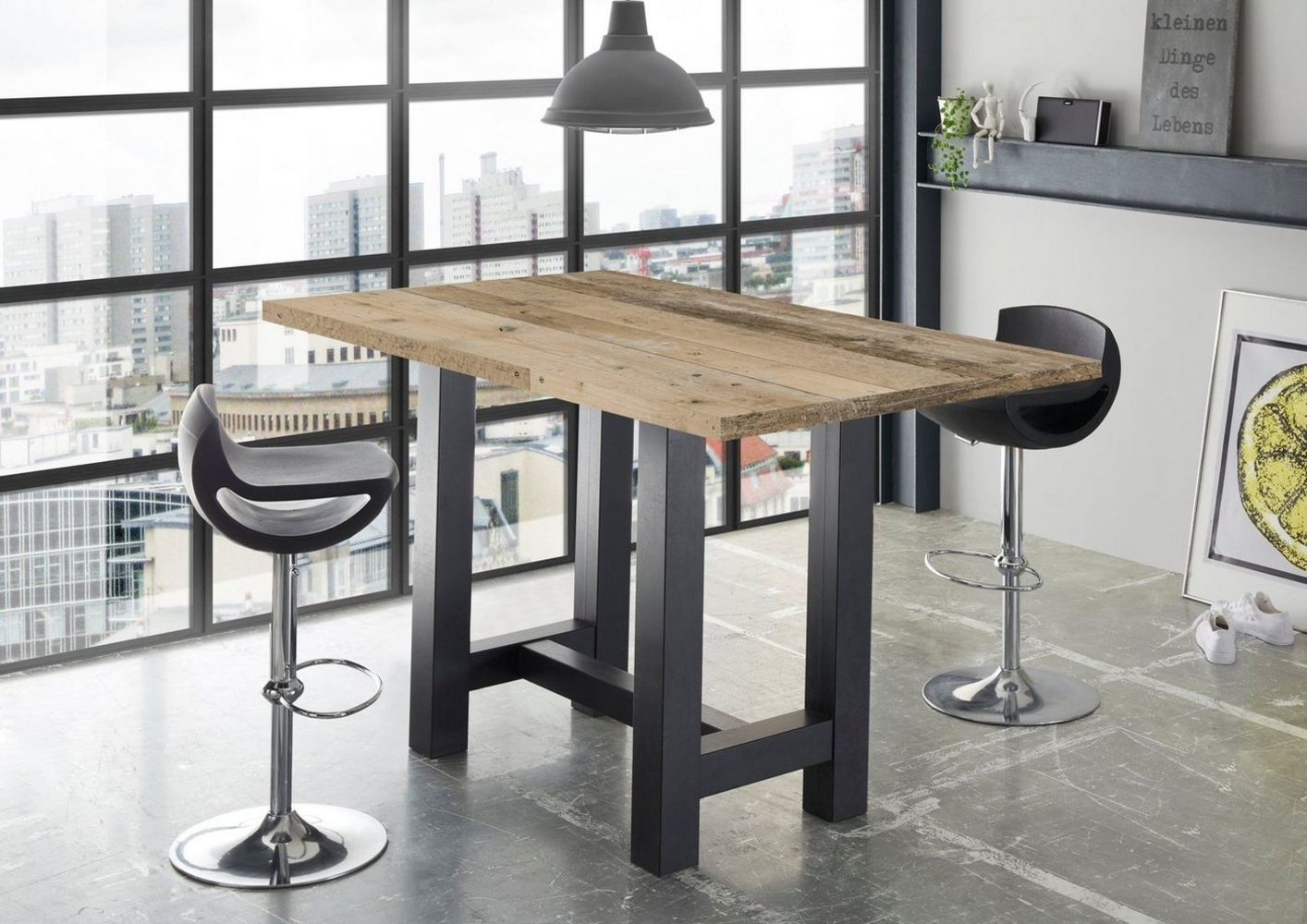 Mäusbacher Bartisch, Gestell in U-Form (Breite 120, 140 oder 160 cm) Bild 1