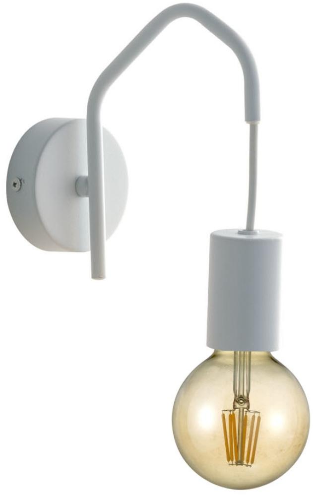 Außergewöhnliche LED Wandlampe Weiß - minimalistische Designerlampe Bild 1