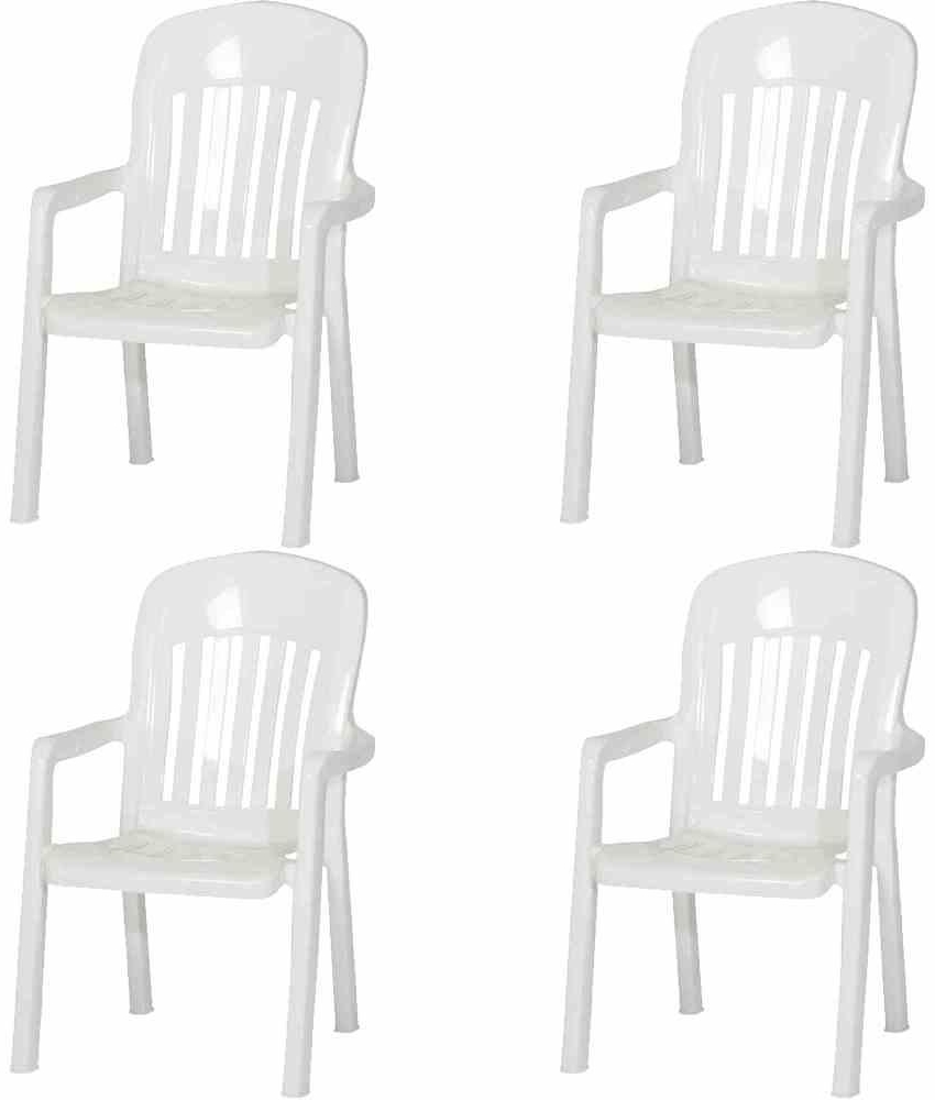 SIEGER Comtesse SET 4 x Stapelsessel weiß bestehend aus 4 x 312085 Bild 1