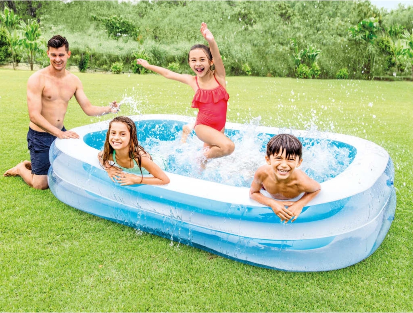 Intex Swim Center Familienpool 262x175x56 cm 3202892 Bild 1