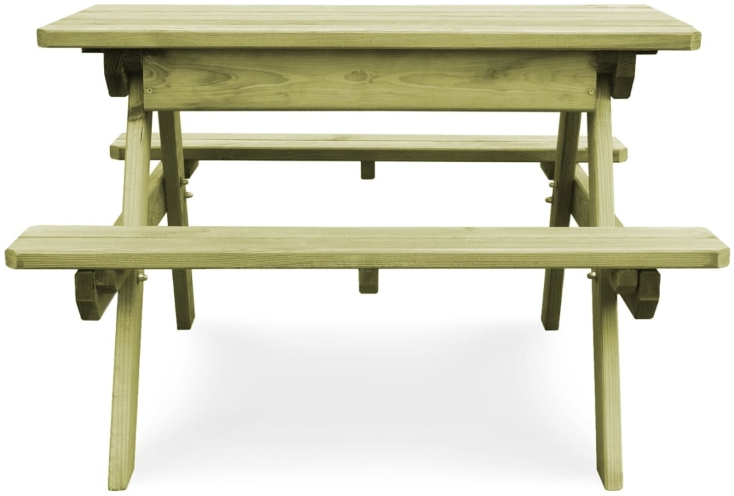 vidaXL Kinder-Picknicktisch 90x90x58 cm Imprägniertes Kiefernholz 45148 Bild 1