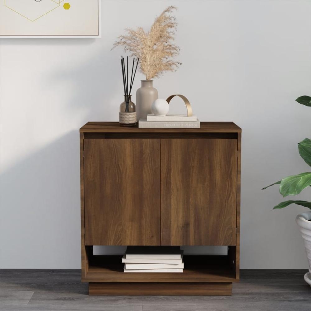 Kommode >3013192< (LxBxH: 41 x 70 x 75 cm) in Braun, Eichenoptik - 41 x 70 x 75 (LxBxH) Bild 1