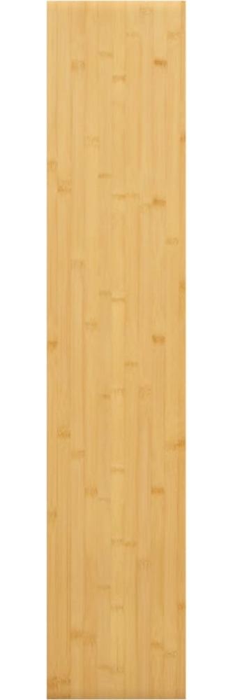 vidaXL Regalbrett, Bambus natur, 100 x 20 x 1,5 cm Bild 1