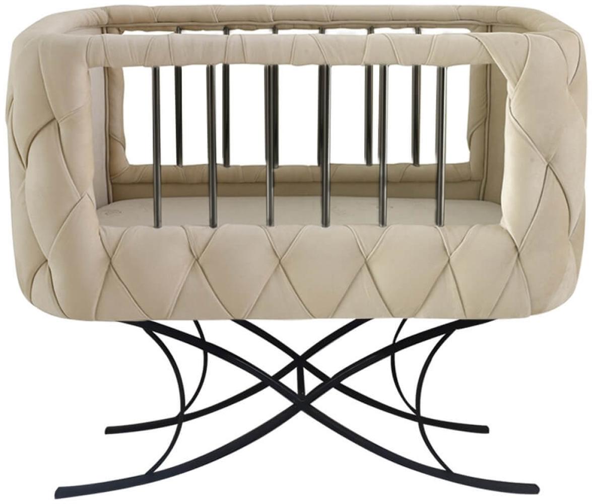 Bellochi | Babybett-Beige x Black Bild 1