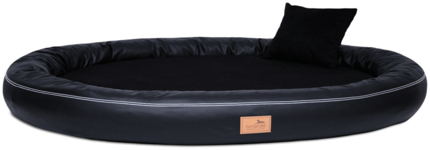 GILBERT VIP Orthopädisches Hundebett - 85x65cm, 03 Schwarz Bild 1