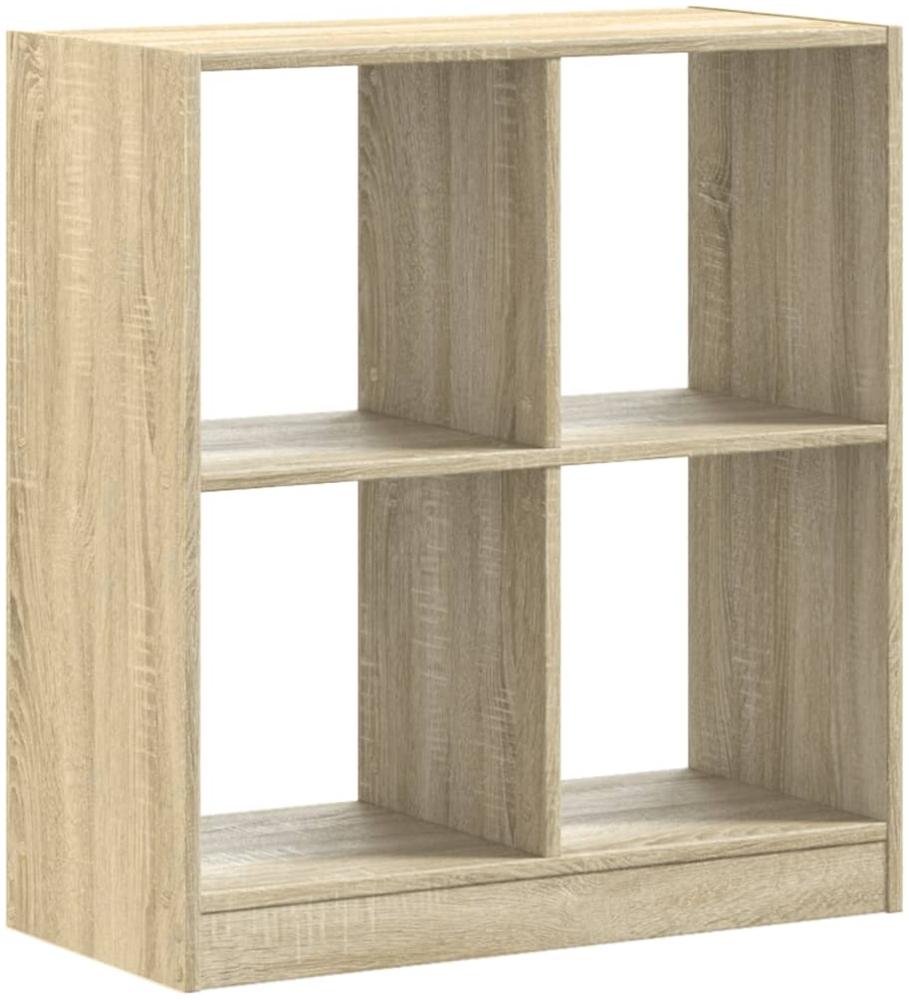 vidaXL Bücherregal Sonoma-Eiche 68,5x32x75 cm Holzwerkstoff 852809 Bild 1