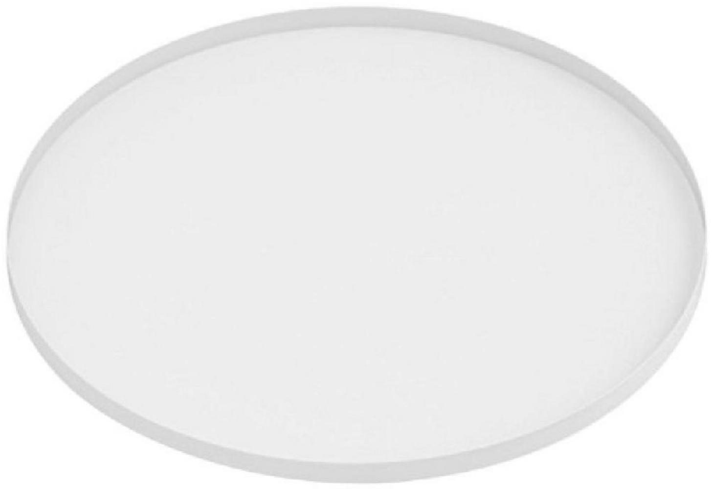 Present Time Tablett Round Iron White (39,5cm) PT3536WH Bild 1