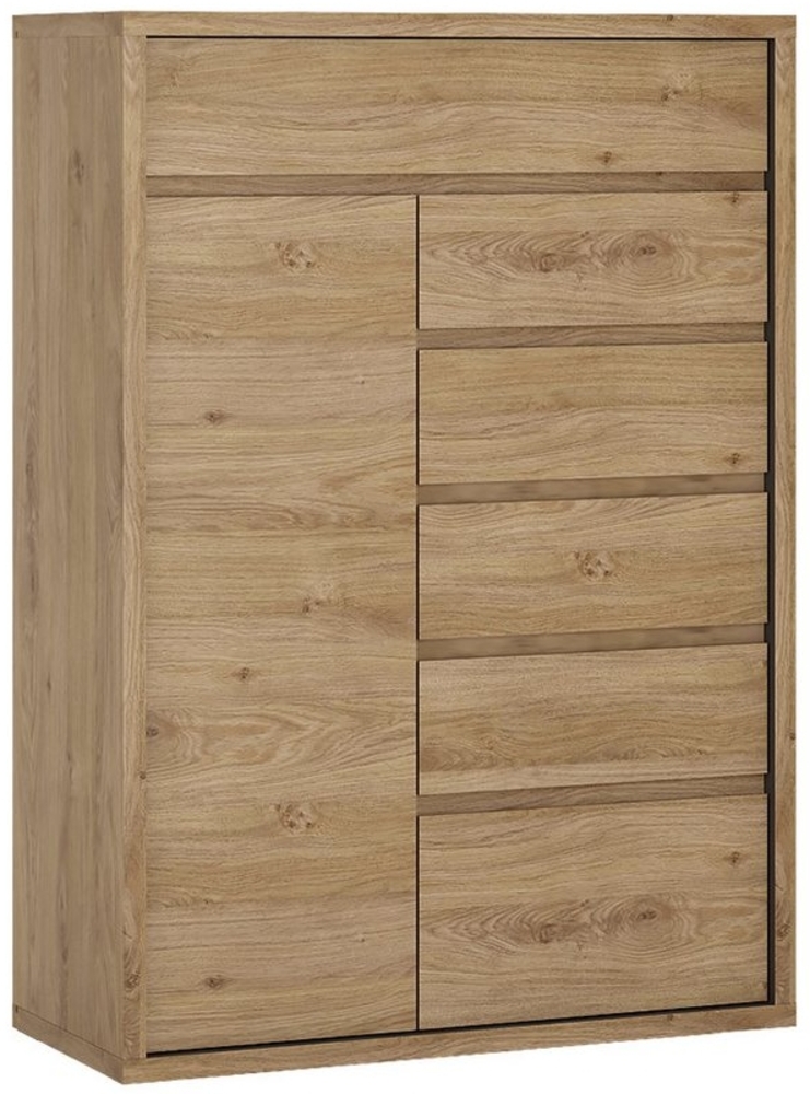 Kommode 86cm in Eiche, SELMA-129 Bild 1