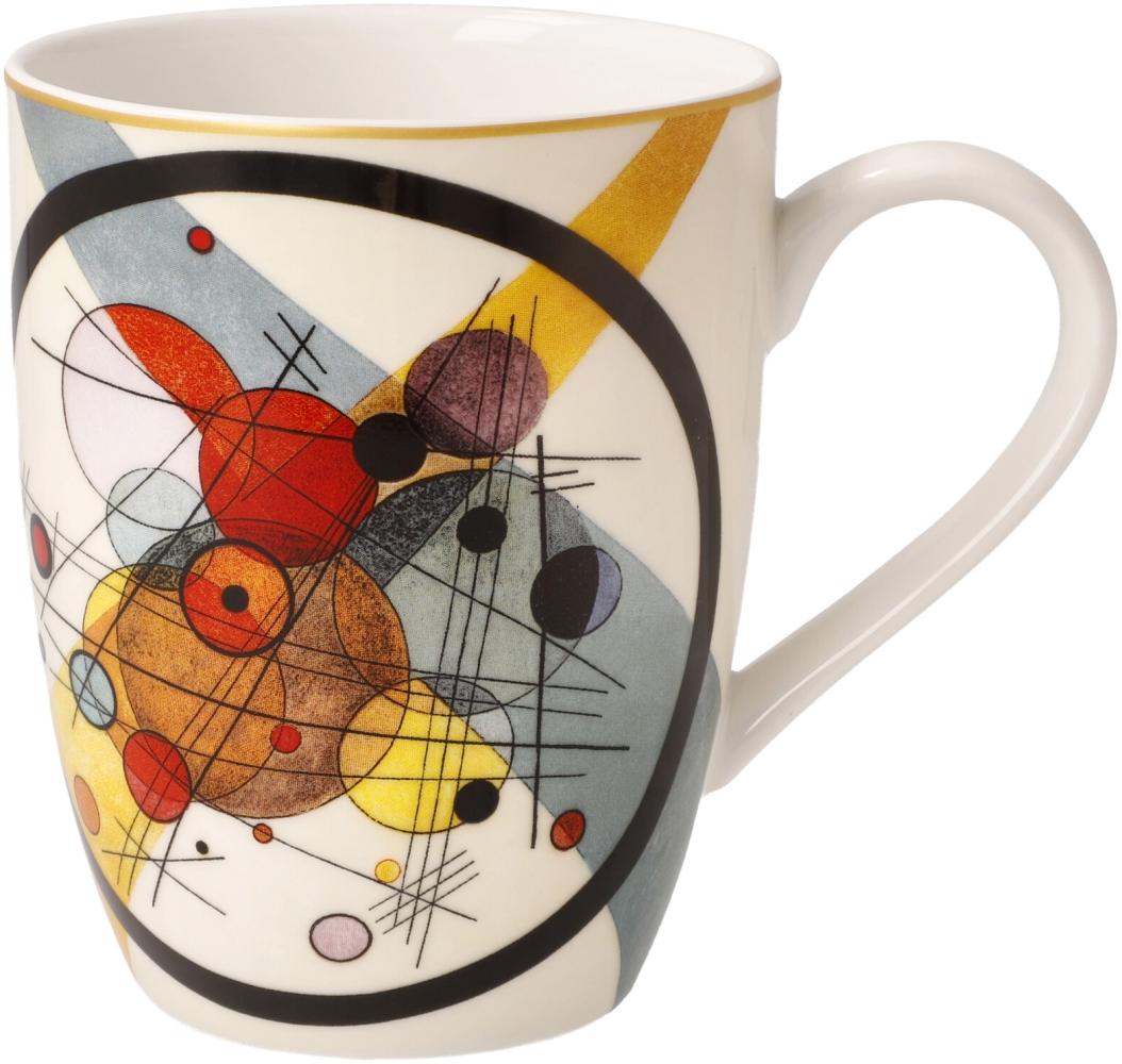 Goebel Künstlertasse Wassily Kandinsky - Kreise im Kreis, Fine Bone China, Bunt, 0. 4 L, 67062171 Bild 1