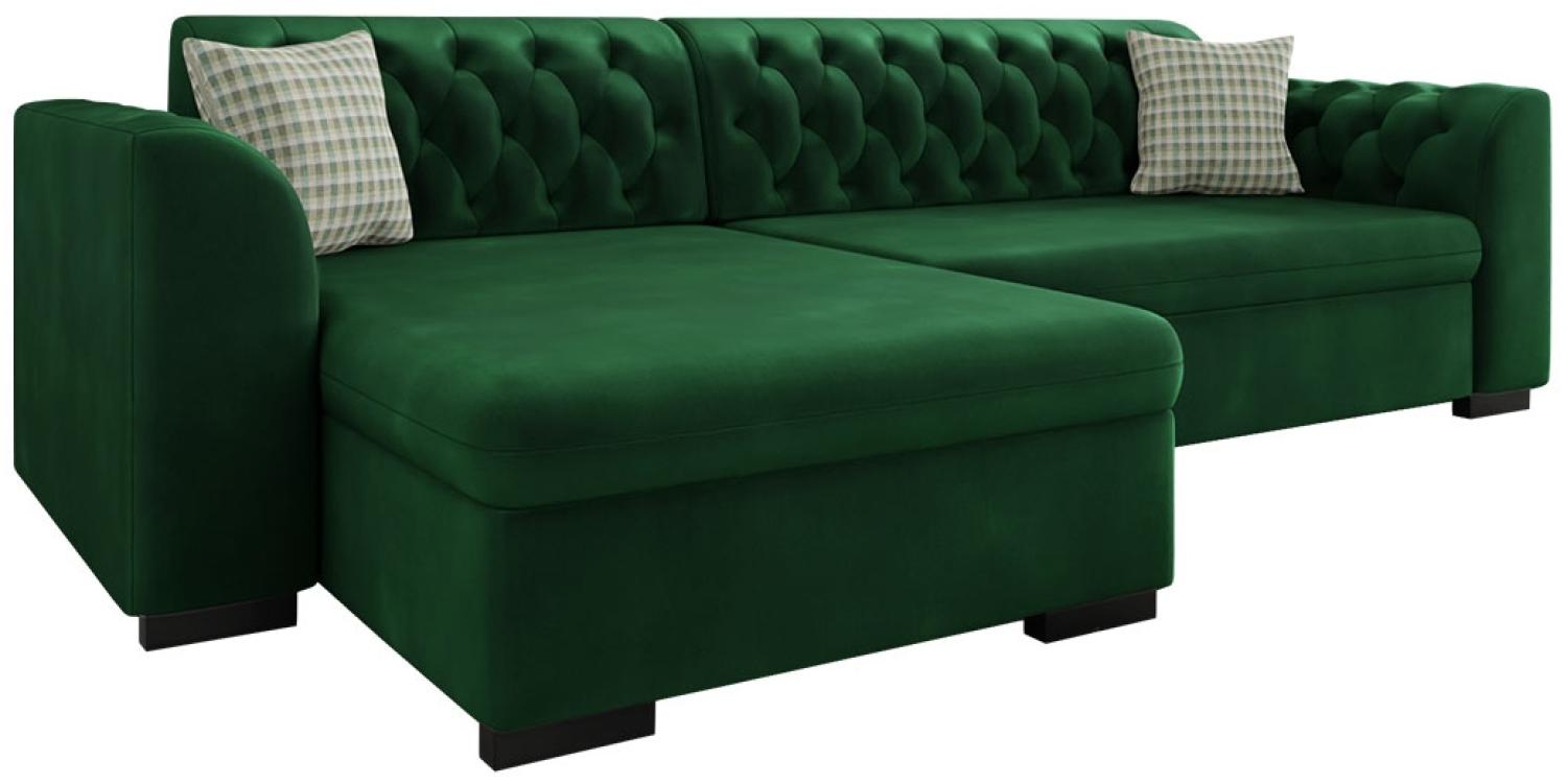 Ecksofa Lerito (Magic Velvet 2225 + Senegal 823, Seite: Links) Bild 1