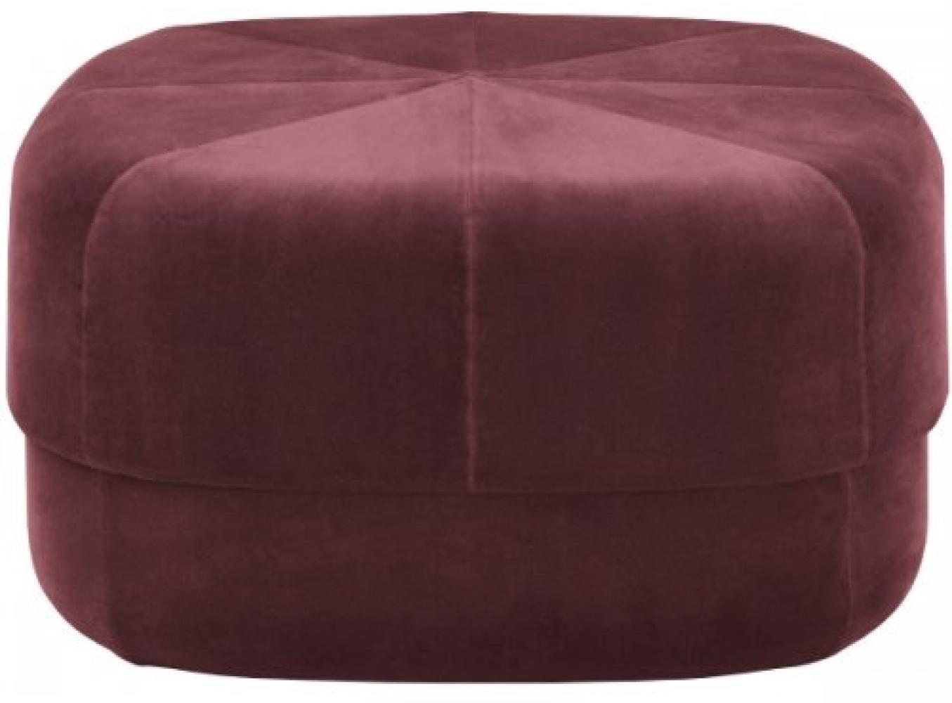 Normann Copenhagen Pouf Circus Dark Red (L) 601077 Bild 1