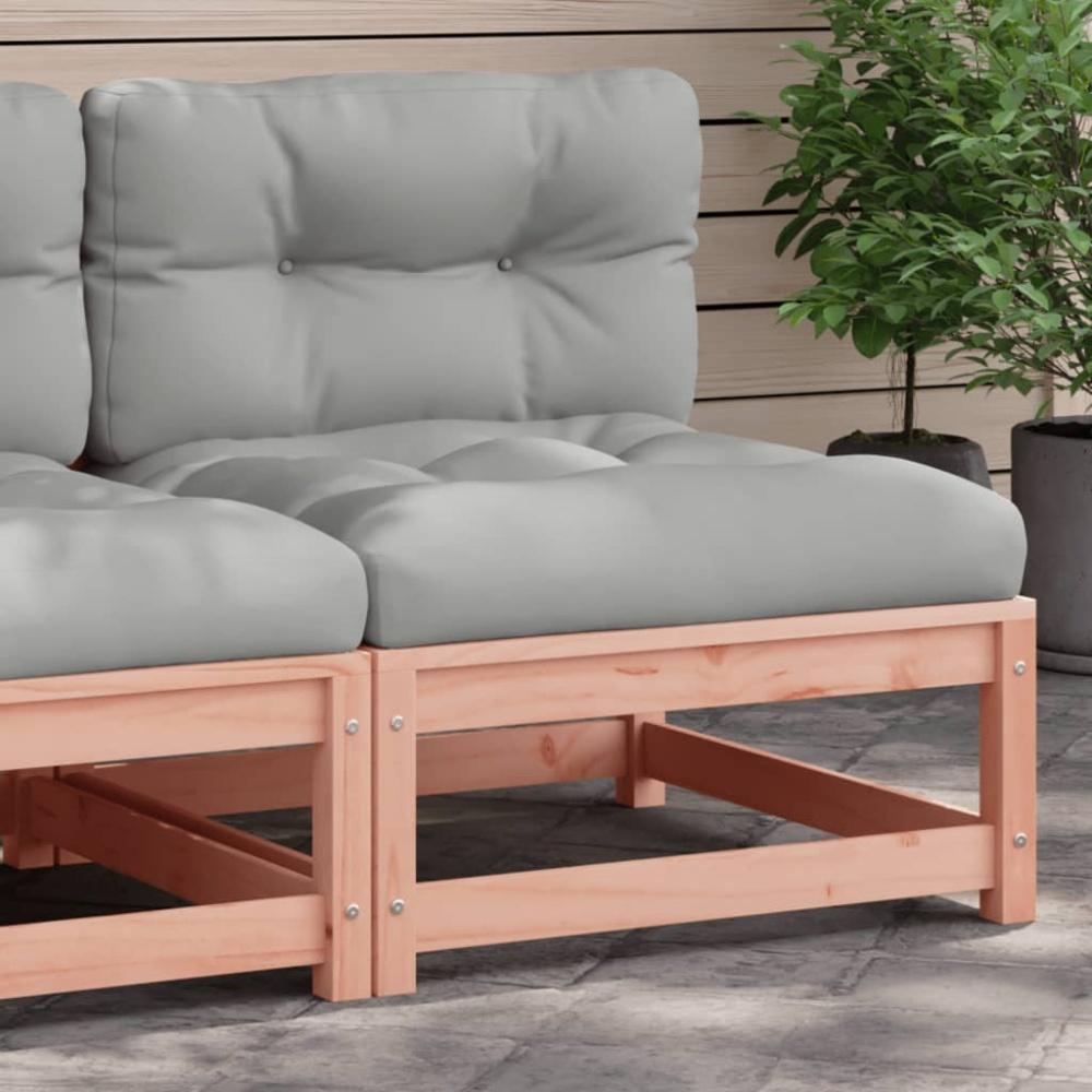 vidaXL Gartensofa ohne Armlehnen mit Kissen Massivholz Douglasie 838083 Bild 1