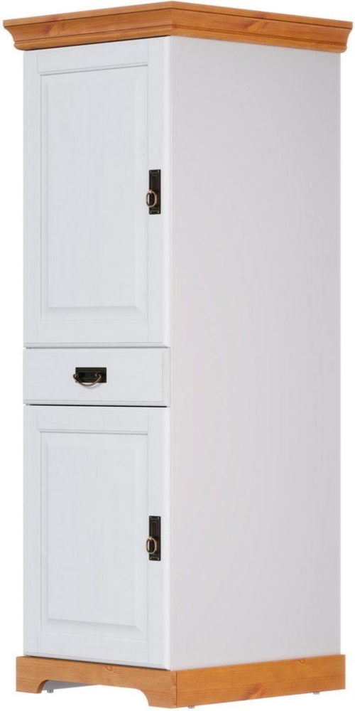 Home affaire Vorratsschrank Rügen Breite 47 cm, Kiefer massiv, 2 Türen, 1 Schubkasten Bild 1