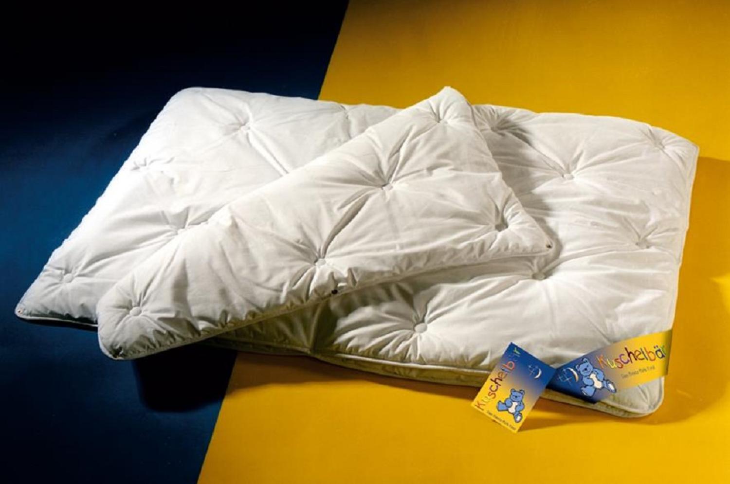 Walburga Bettdecke, Steppbett Kuschelbär Perkal Polyester gesteppt 100x135 cm Bild 1