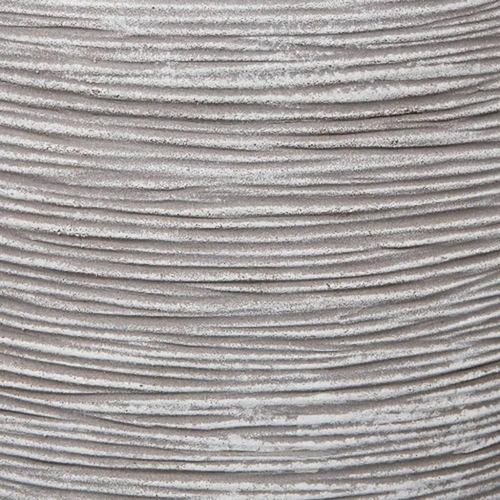 Capi Blumentopf Nature Rib Elegant Niedrig 36x47 cm Elfenbein KOFI782 424227 Bild 1