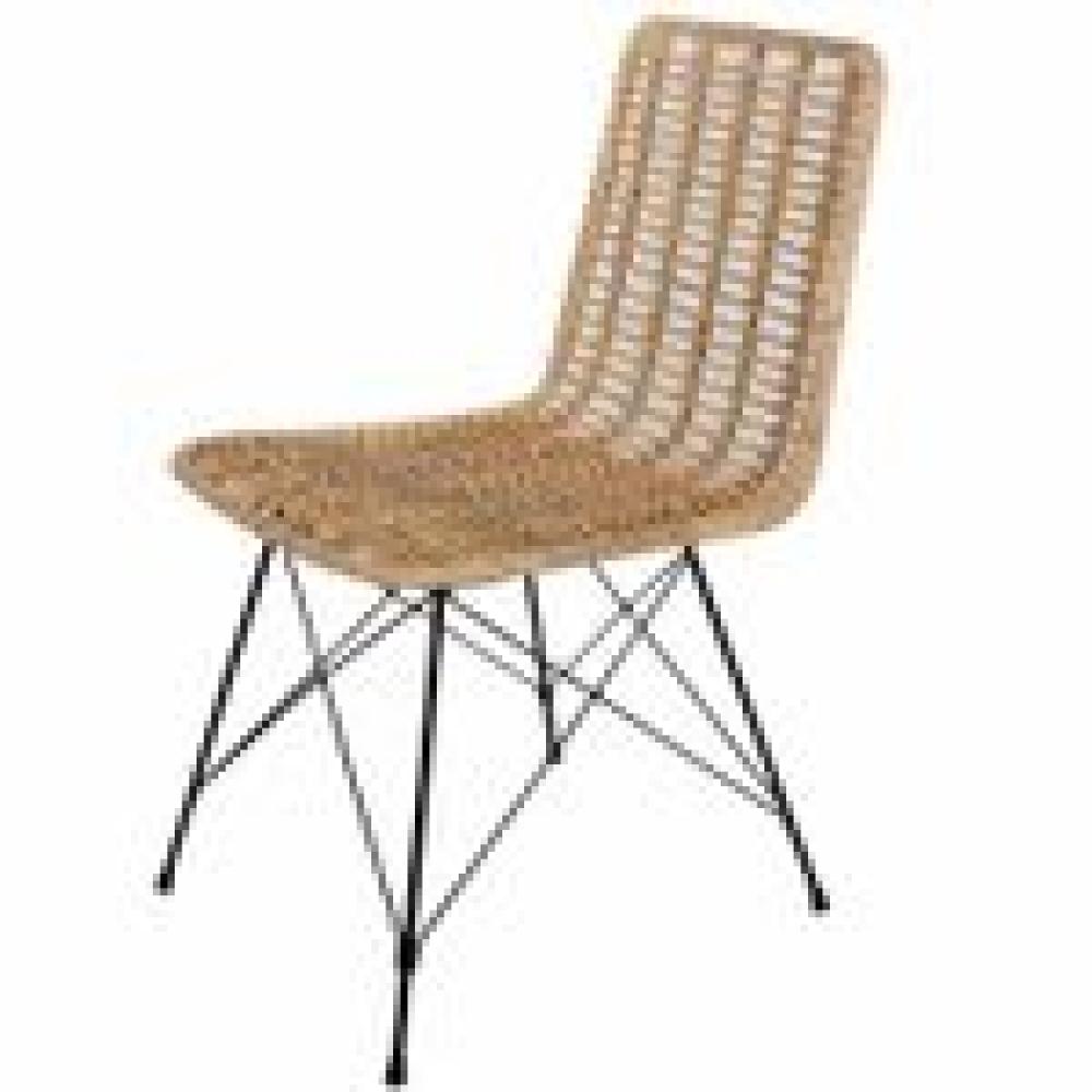 Rattan Stuhl Valencia Natur Bild 1