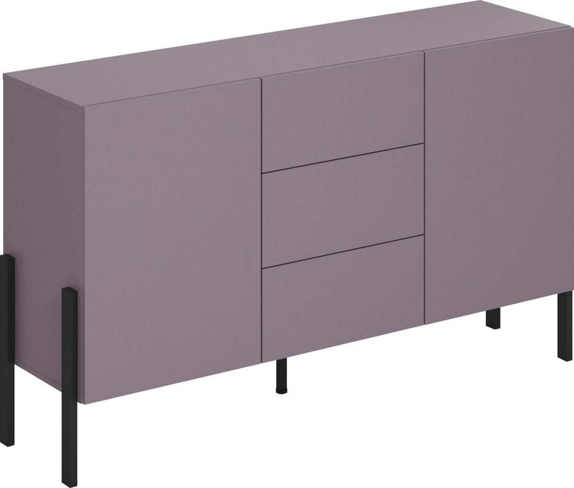 INOSIGN Sideboard Jukon, Breite 150 bzw. 180 cm, moderne grifflose Kommode, Schubladenschrank 2 Türen/3 Schubkästen, push-to-open-Funktion Bild 1