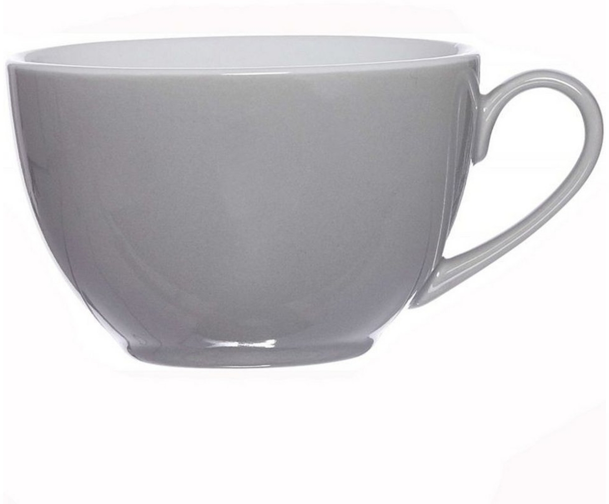 Ritzenhoff & Breker Doppio Obere, Obertasse, Ober Tasse, Geschirr, Porzellan, Grau, 200 ml, 576887 Bild 1