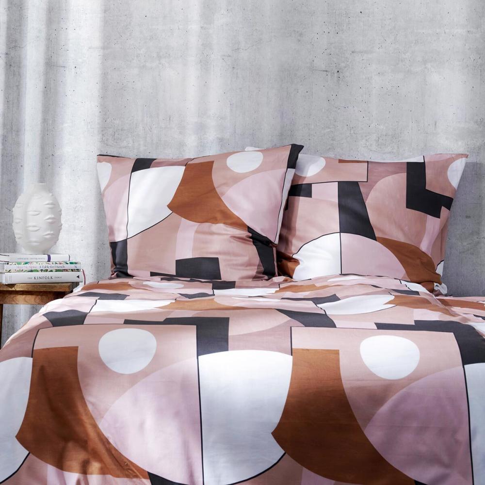 Apelt Mako-Satin Bettwäsche James rose|155x220 cm + 80x80 cm Bild 1