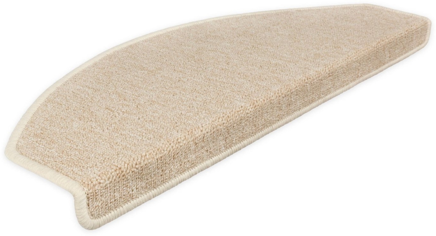 Metzker® Stufenmatte Stufenmatten Rambo New Halbrund SparSet - Beige 15 Stück, halbrund, Höhe: 5 mm, 15 Stück im Set - Beige Bild 1