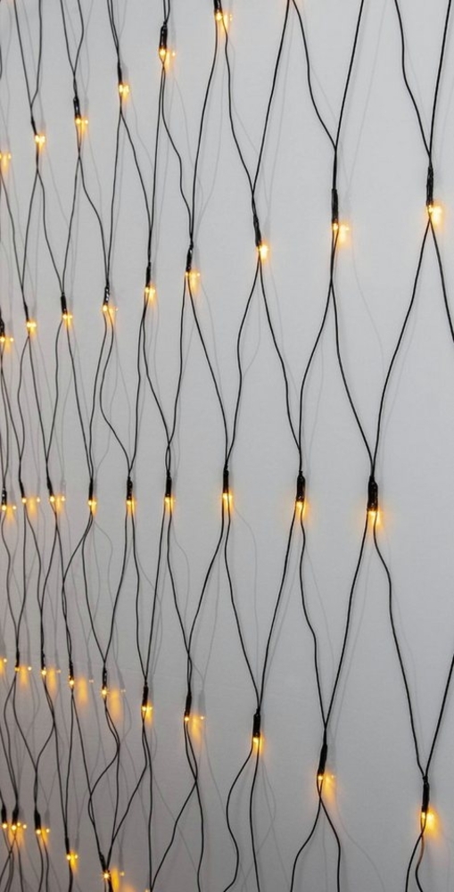 EGLO LED-Lichternetz GOLDEN WARM WHITE, 200-flammig, Lichternetz für innen und außen, extra-warmweiß, mit Kabel, 3x3 m Bild 1