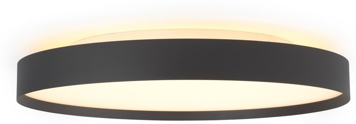 Halo Design 746484 LED Deckenleuchte Backlight Full Schwarz 50cm 3-Step-Dim 3000K Bild 1