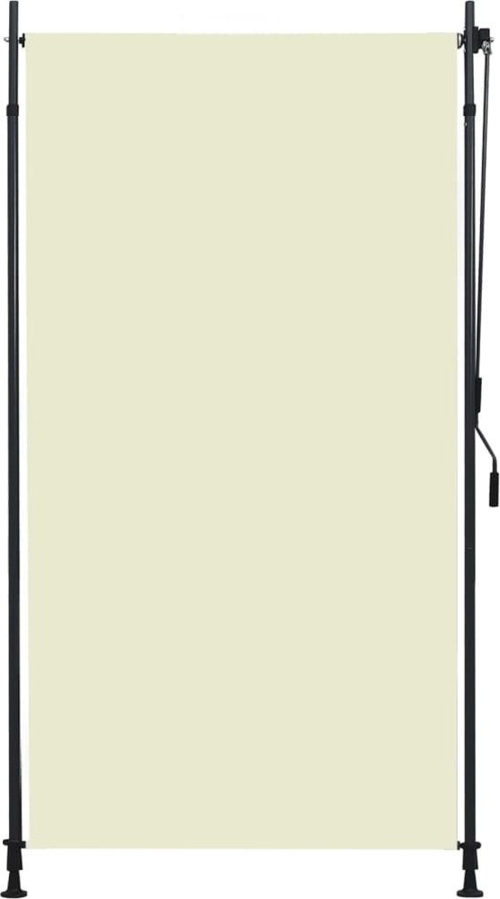 vidaXL Außenrollo 120 x 270 cm Creme 145940 Bild 1