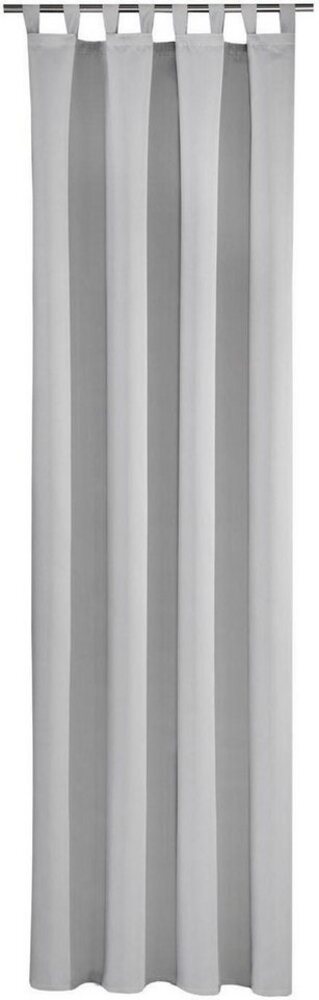 Gerster Vorhang Toni, Schlaufen (1 St), abdunkelnd, Wirkware, HxB: 235x140, Schlaufenschal mit Uniband, verdunkelnd Bild 1