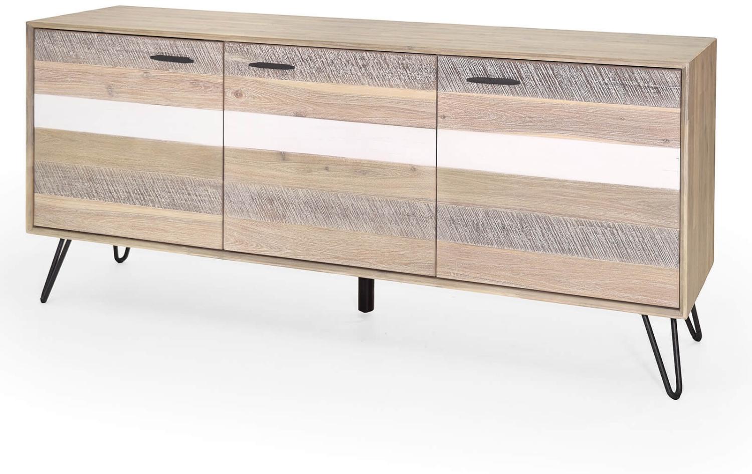 Anrichte Dalby Akazie Massiv 180cm Breit Bild 1