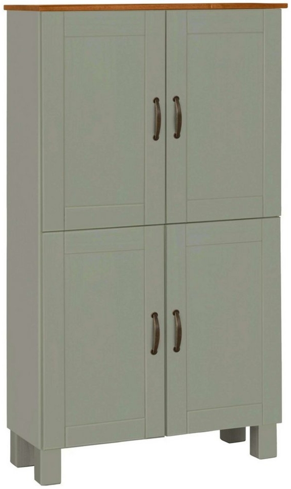 Home affaire Midischrank Rodby FSC®-zertifiziertes Massivholz, Breite 75cm, Höhe 130cm Bild 1