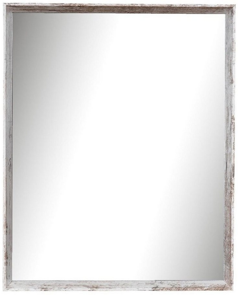 Levandeo® Wandspiegel, Spiegel Wandspiegel Flurspiegel 42x52cm Vintage Badspiegel Shabby Bild 1