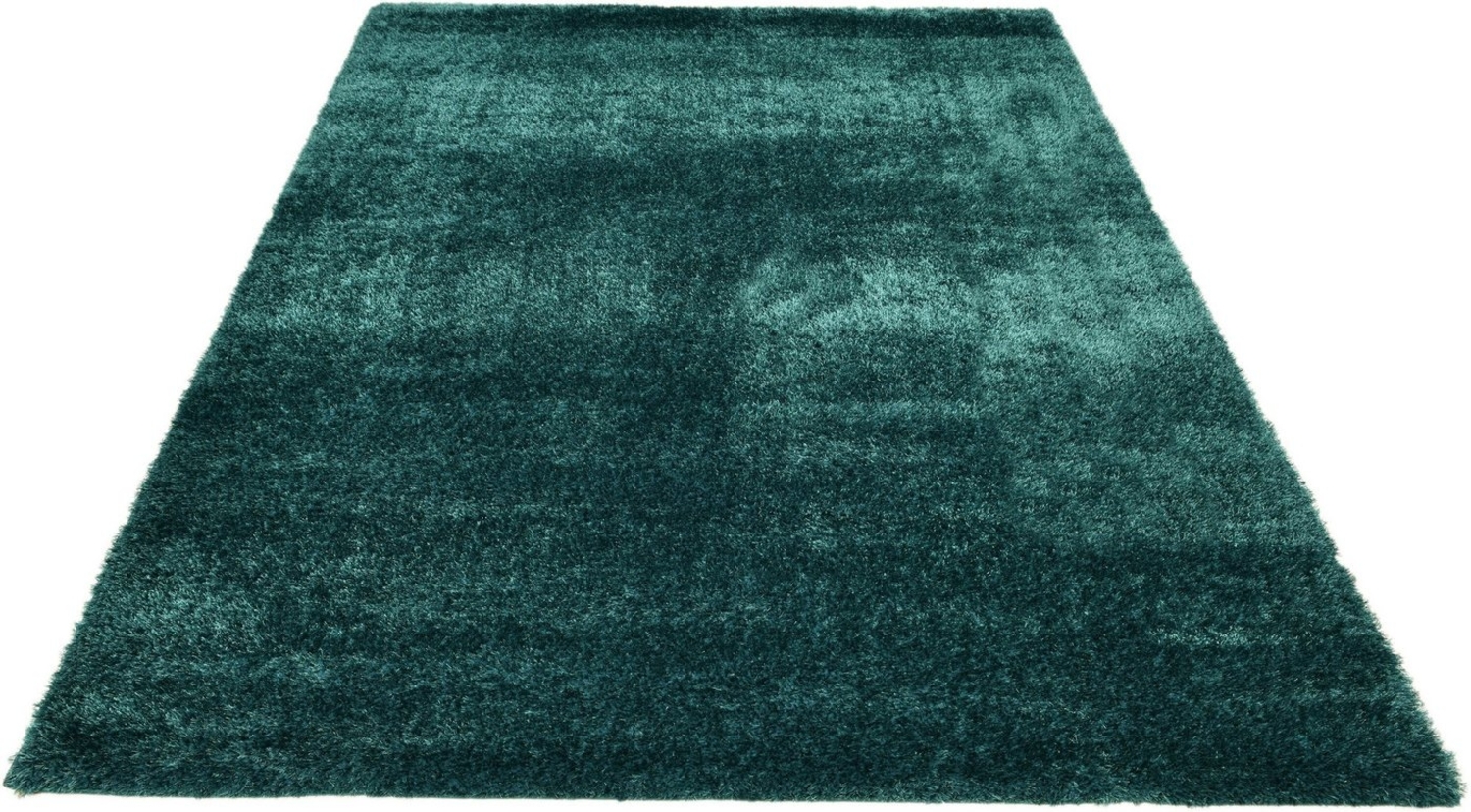 Home affaire Hochflor-Teppich Malin, rechteckig, Höhe: 43 mm, Shaggy in Uni-Farben, einfarbig, leicht glänzend, besonders weich Bild 1