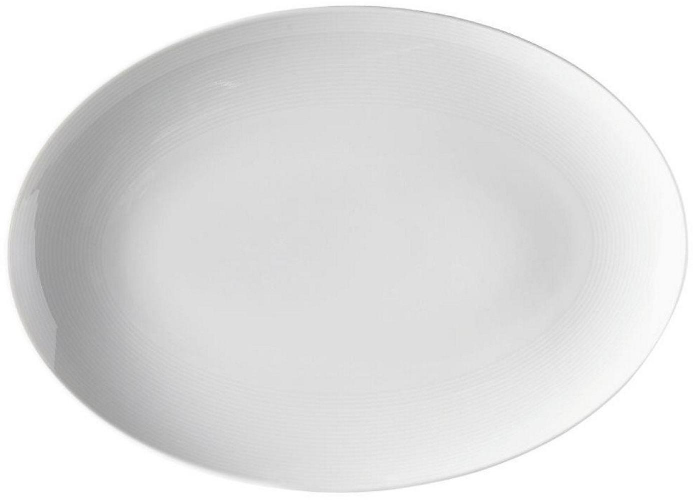 Thomas Loft Platte, Servierplatte, Oval, Flach, Porzellan, Weiß, Spülmaschinenfest, 34 cm, 12734 Bild 1