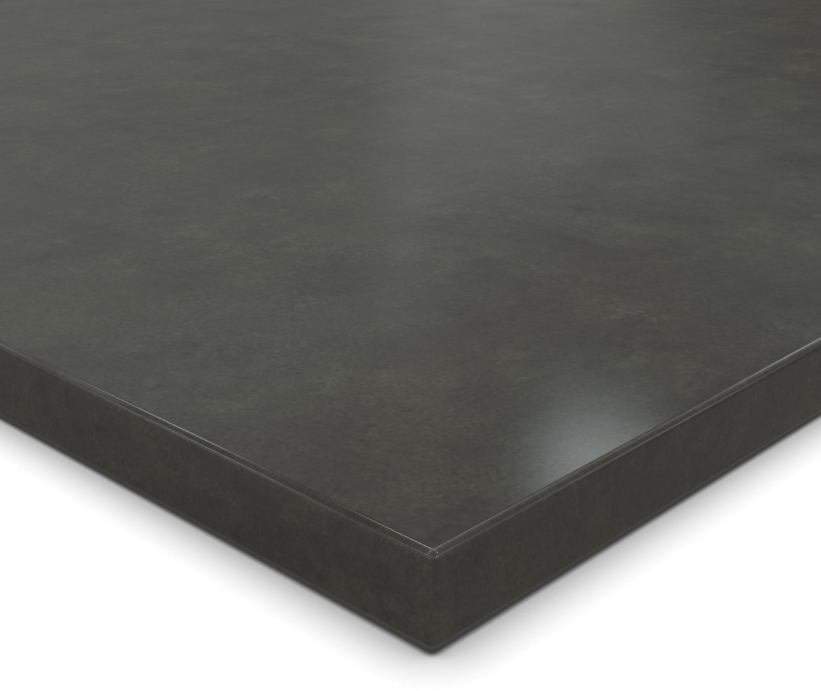 Dekor Spanplatte 19mm Tischplatte Beton Terragrau 42207 DP mit ABS Kante Umleimer - Größe 50 x 80 cm - Höhe 1,9 cm - Farbe Beton Terragrau Bild 1