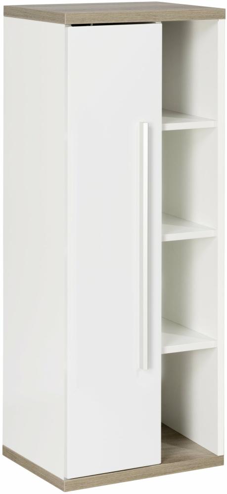 Fackelmann STANFORD Midischrank 42 cm, Weiß, links Bild 1