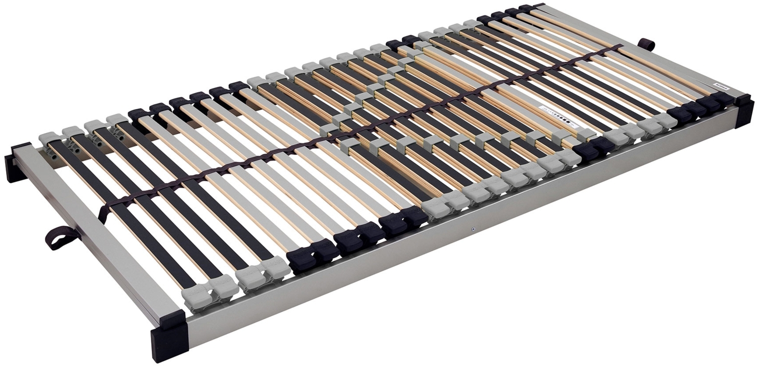 Lattenrost Easynight XXL 100 x 200 cm / Maxximus L2110 NV - H277-277, Anthrazit / Silber, 100 x 10 x 200 cm Bild 1